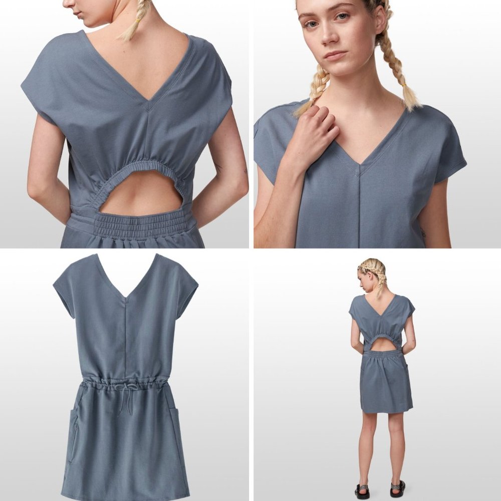 NWOT Patagonia | Organic Cotton Roaming Dress | Indigo | Size Large